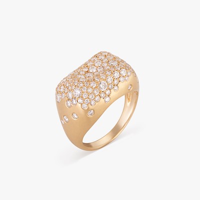 BABY MALAK ORIGINAL ICE RECTANGLE RING